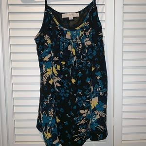 Loft dark flowered cami